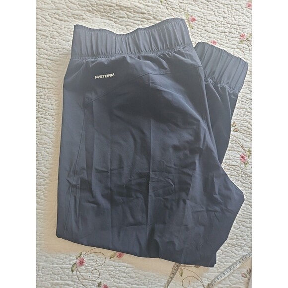 NWOT Under Armour Storm UA Woven Branded Pants Plus Size 2X Black - Picture 9 of 9